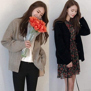 Áo cardigan len basic