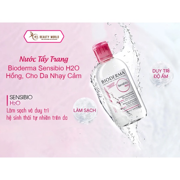 Nước Tẩy Trang Bioderma Cho Da Dầu, Nhạy Cảm Chai 500ml Nắp Bật | BigBuy360 - bigbuy360.vn