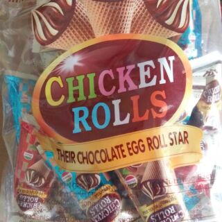 Ốc quế chicken rolls