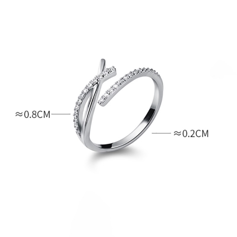 Nhẫn Bạc Nữ Đính Đá Sáng Bằng Bạc ITALY S925 Cao Cấp N2483 Bảo Ngọc Jewelry