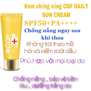 Kem chống nắng đa năng cgf daily sun cream