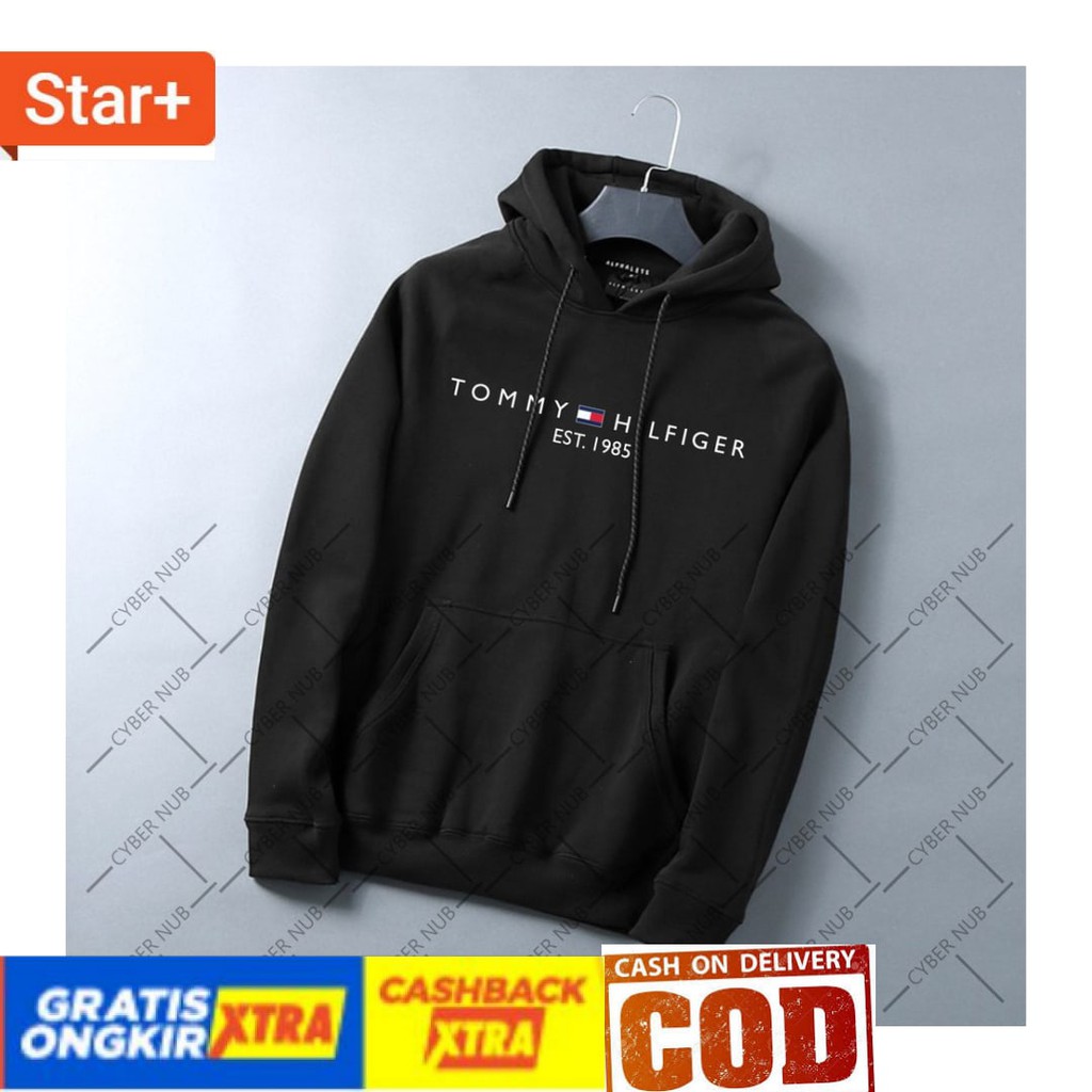 Áo Hoodie Dài Tay Màu Trắng / Đen / Đỏ / Xanh Dương / Vàng Thời Trang