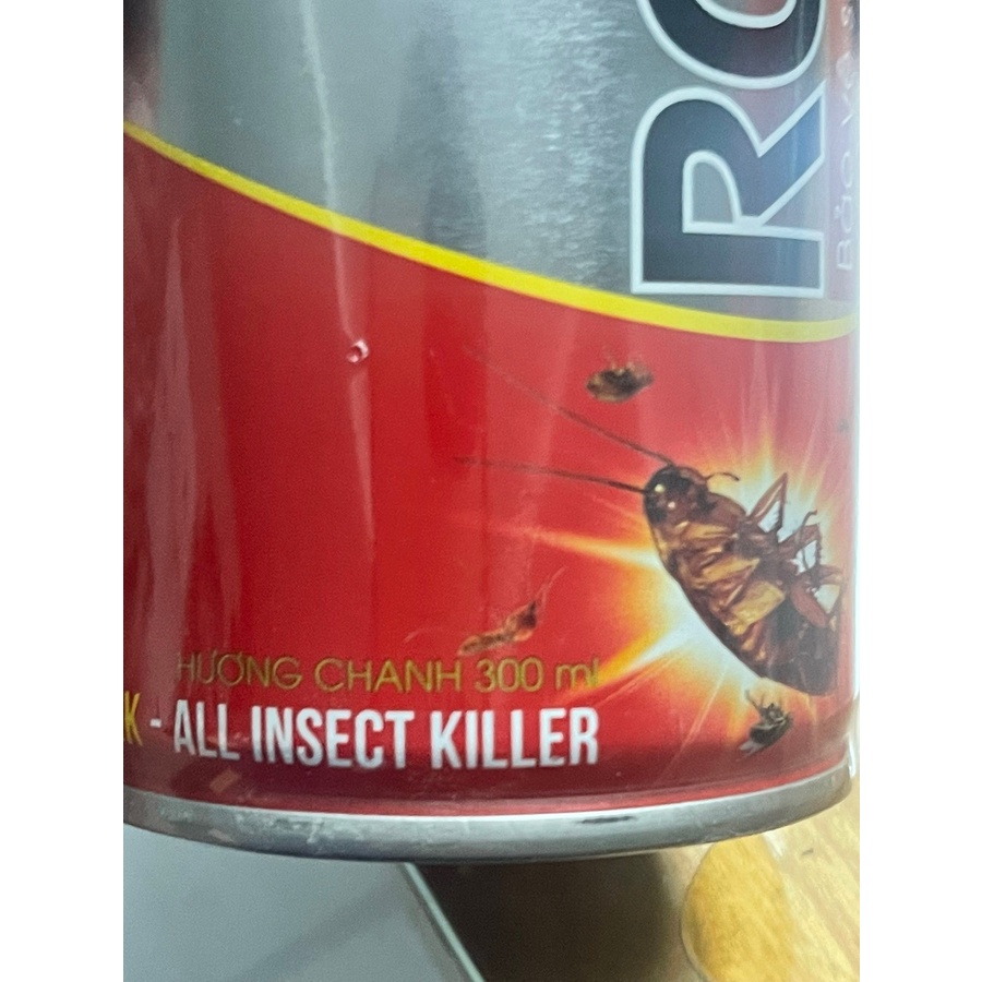 Bình xịt muỗi và côn trùng ROCKET 300ml