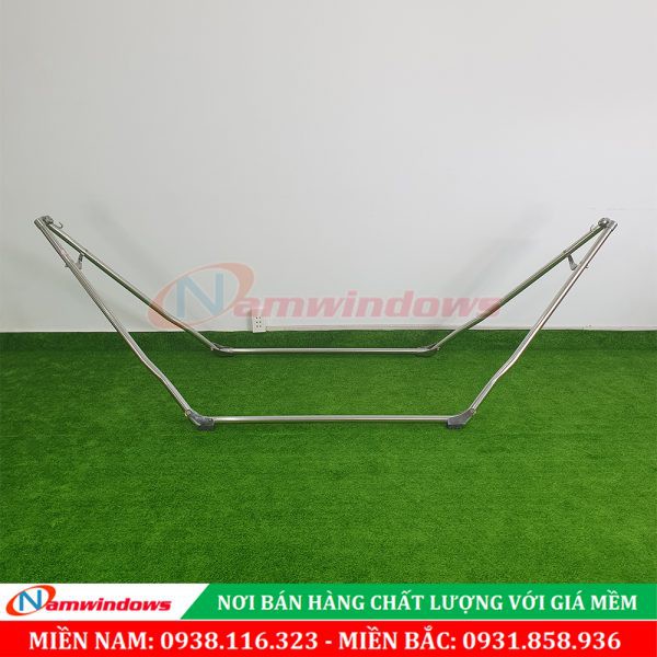 Bộ Võng Xếp SIÊU GỌN Thế Hệ Mới 1 MINH QUỐC | INOX Phi 32 -  cỡ lớn - Bảo hành 5 năm (bao gồm lưới võng) | BigBuy360 - bigbuy360.vn