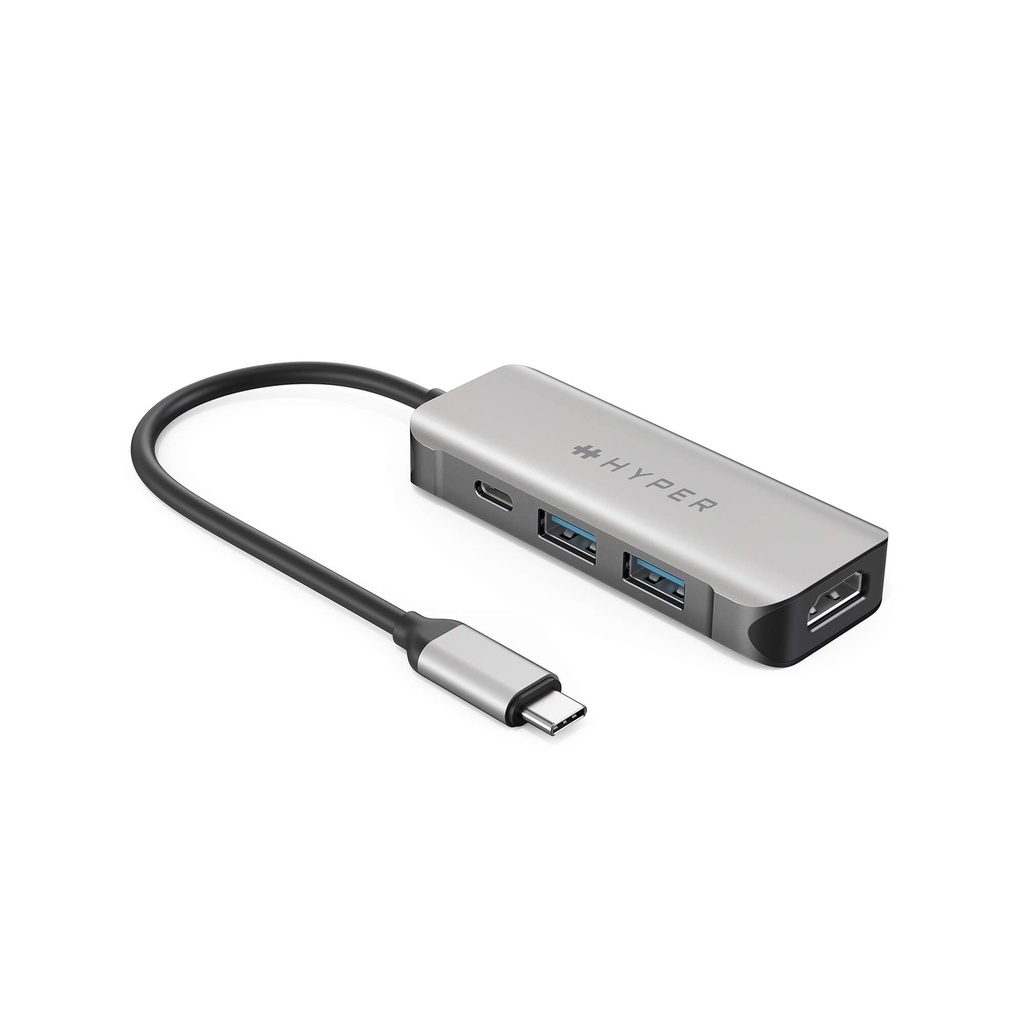 Cổng Chuyển/Hub USB-C 4in1 HDMI 4K/60Hz, USB-C, USB 3.1 HyperDrive