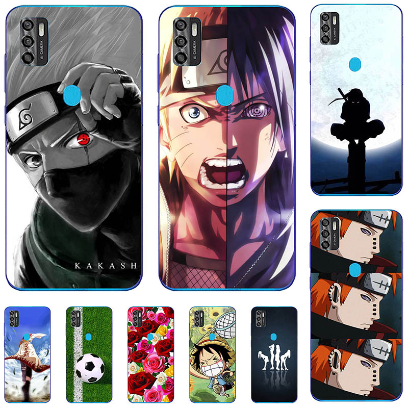 Ốp Lưng Silicon Mềm In Hình Naruto Đáng Yêu Cho Zte Blade A7S 2020 Zte Blade Ops X Pro / Evoke Plus 2