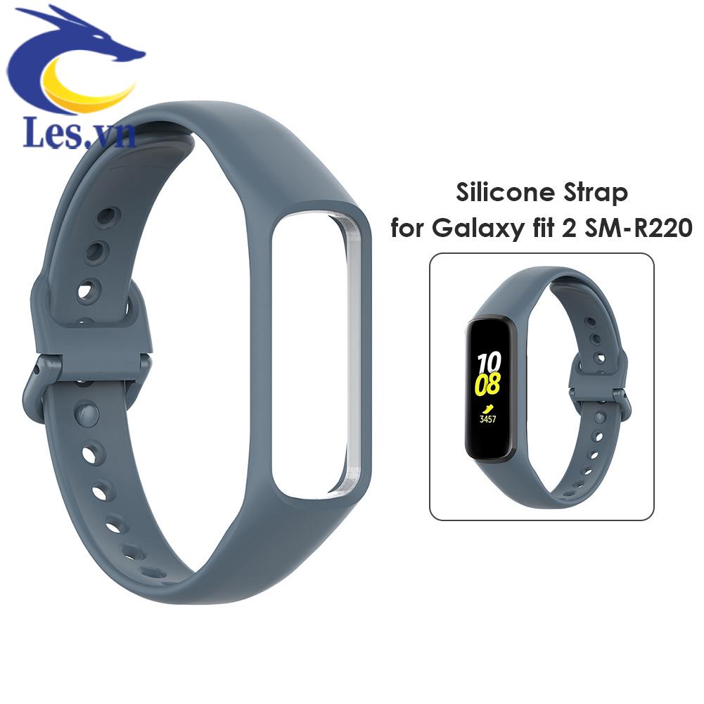 Dây đeo silicon thay thế cho đồng hồ thông minh Samsung Galaxy Fit-e R375 / Galaxy Fit2 SM-R220
