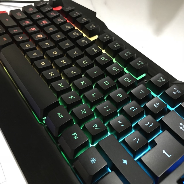 Bộ bàn phím chuột giả cơ gaming E-Dra EK700 9 chế độ đèn led, bộ phím chuột chơi game bảo hành chính hãng 12 tháng | BigBuy360 - bigbuy360.vn