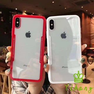 iPhone XS Max XR Tempered Glass Hard Back Case