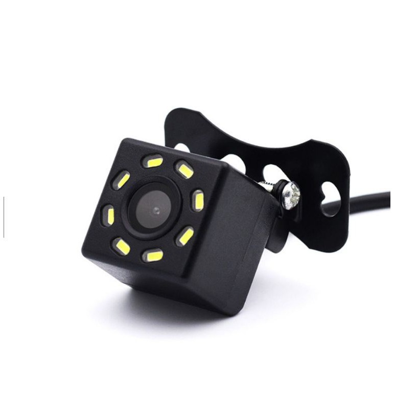 Camera lùi 8 led chân AV độ nét cao, có thang chia vạch