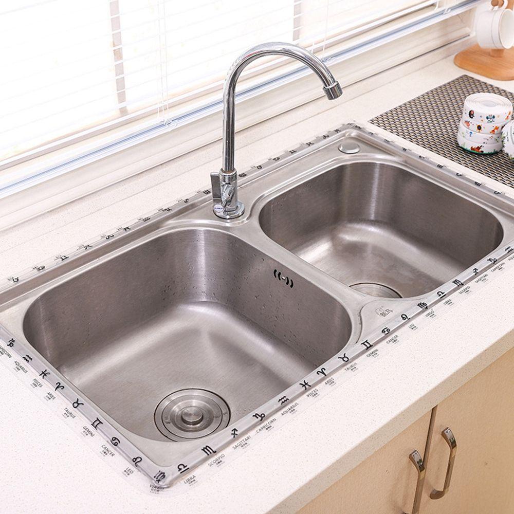 PISTA Băng Keo Dán Khe Hở Bồn Rửa Nhà Tắm Chống Thấm Nước Kiểu Mới