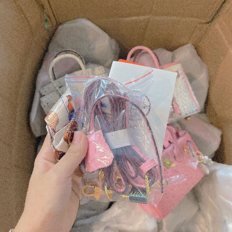 Túi H - M Size 20 & 25cm - Hình chụp thật