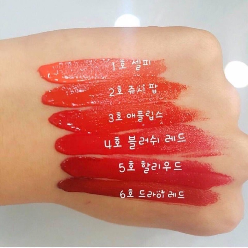 💄Son Aritaum Color Live Tint Màu No.3 Đỏ Cam - 3.5g