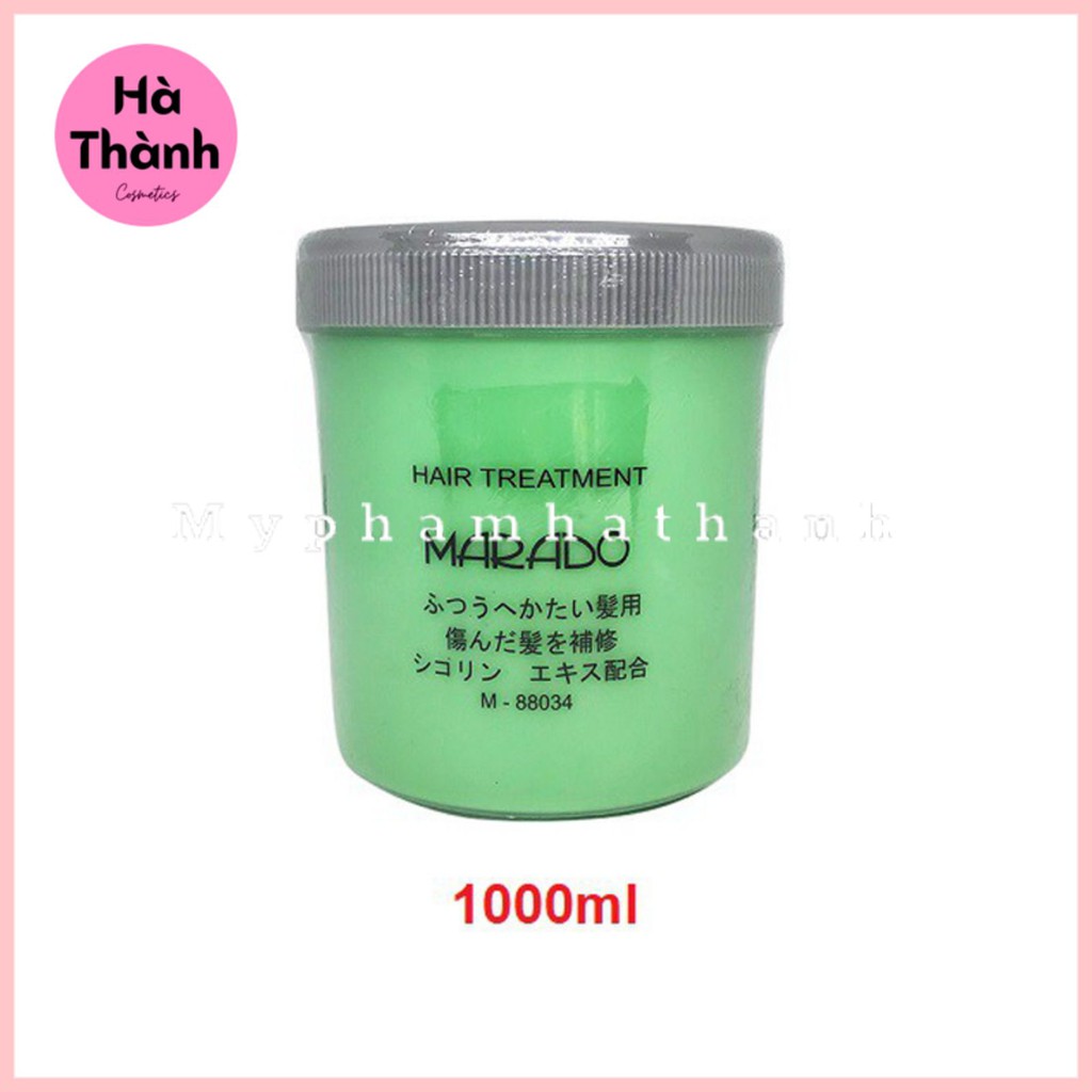Kem Hấp Ủ Xả Tóc Đa Dụng MARADO Chính Hãng 1000ml ⭐ FREESHIP ⭐ Siêu Mềm Mượt Phục Hồi Tóc ⭐