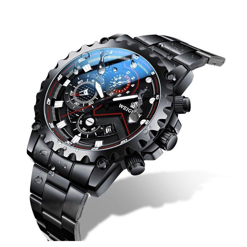 Đồng Hồ Nam WEIGUAN Cao Cấp - Hai Phiên Bản Dây Đeo,Hai Màu Kính Thời Thượng