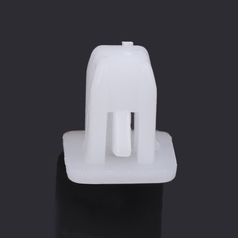 Combo 10 đinh tán nhựa vuông màu trắng 8.5mm cho xe hơi , ô tô - Chốt vít nở