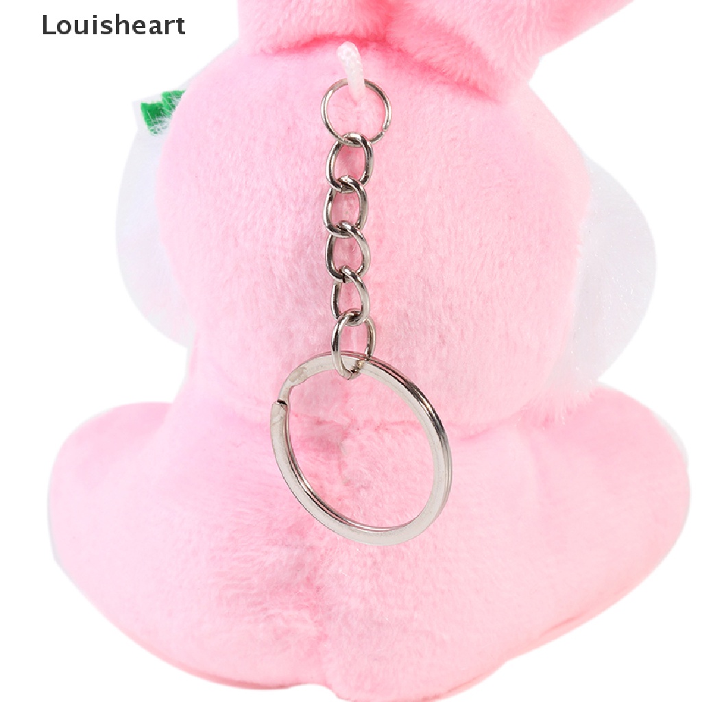 Móc Khóa Hình Thỏ Bông 10CM Dễ Thương