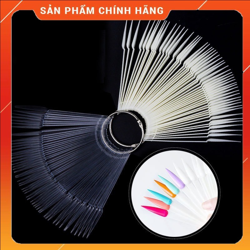 Móng que tập sơn mẫu set 50 móng dành cho học viên Thiên Di Nail