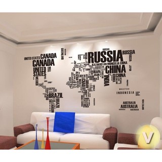 Decal dán tường Trang trí hiện đại