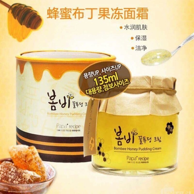 Kem thạch mật ong Bombee Papa Recipe