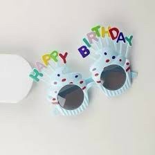 Kính mắt Happy Birthday, kính chúc mừng sinh nhật, chụp ảnh cute ngộ nghĩnh