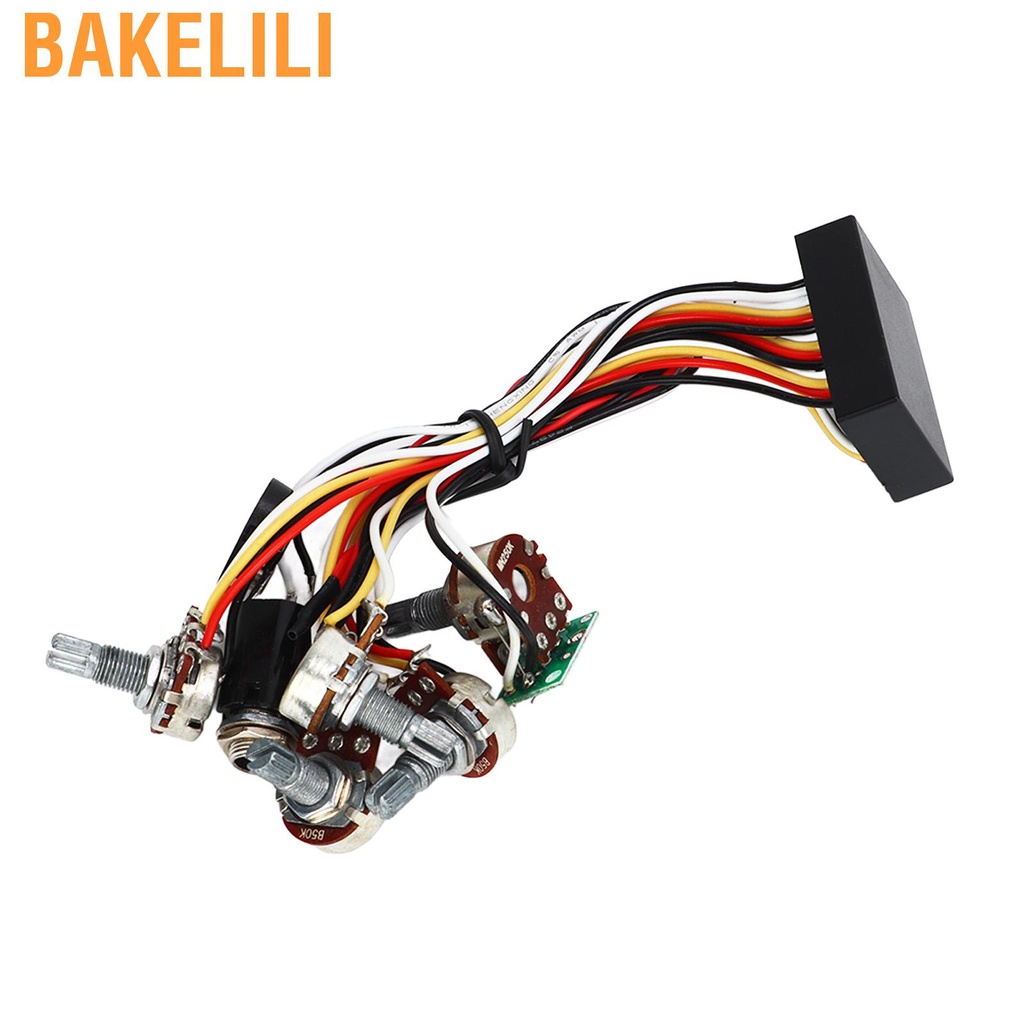 [Bakelili] Electric Bass Preamp Circuit Easy Wiring Pre Wired for Luth