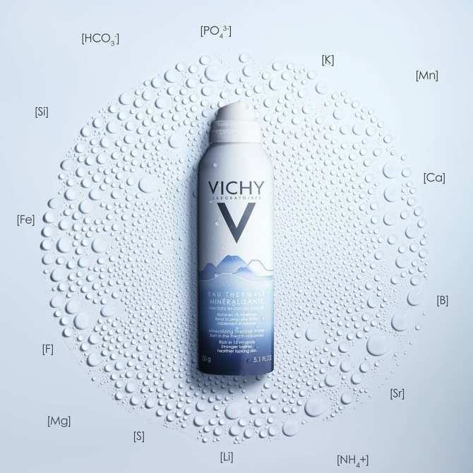 Xịt Khoáng cấp ẩm cho mọi loại da Vichy Thermal Spa Water 300ml