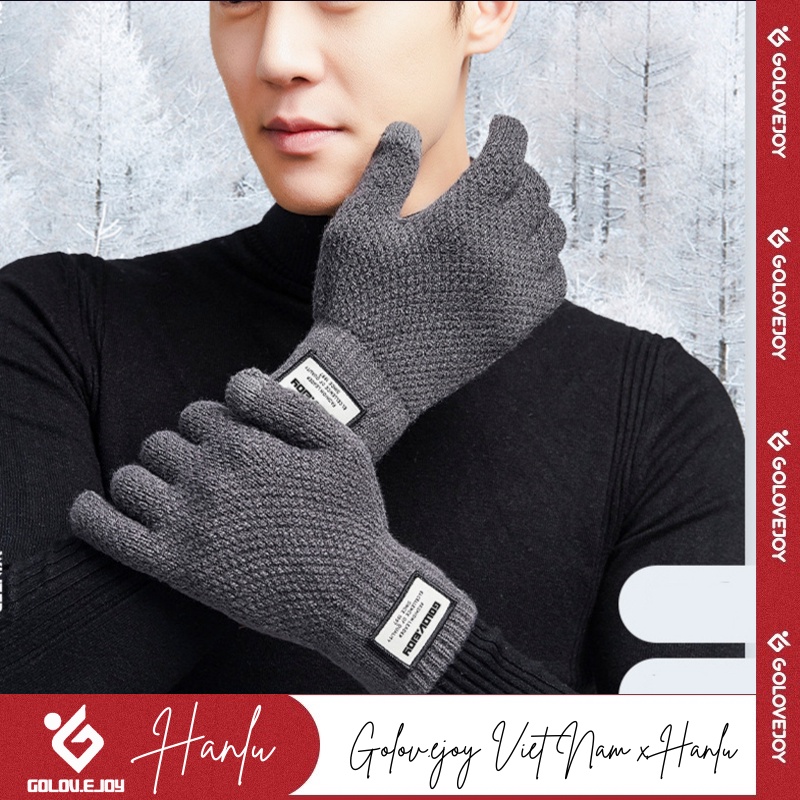 Găng tay len cảm ứng nam nữ Golovejoy DZ02
