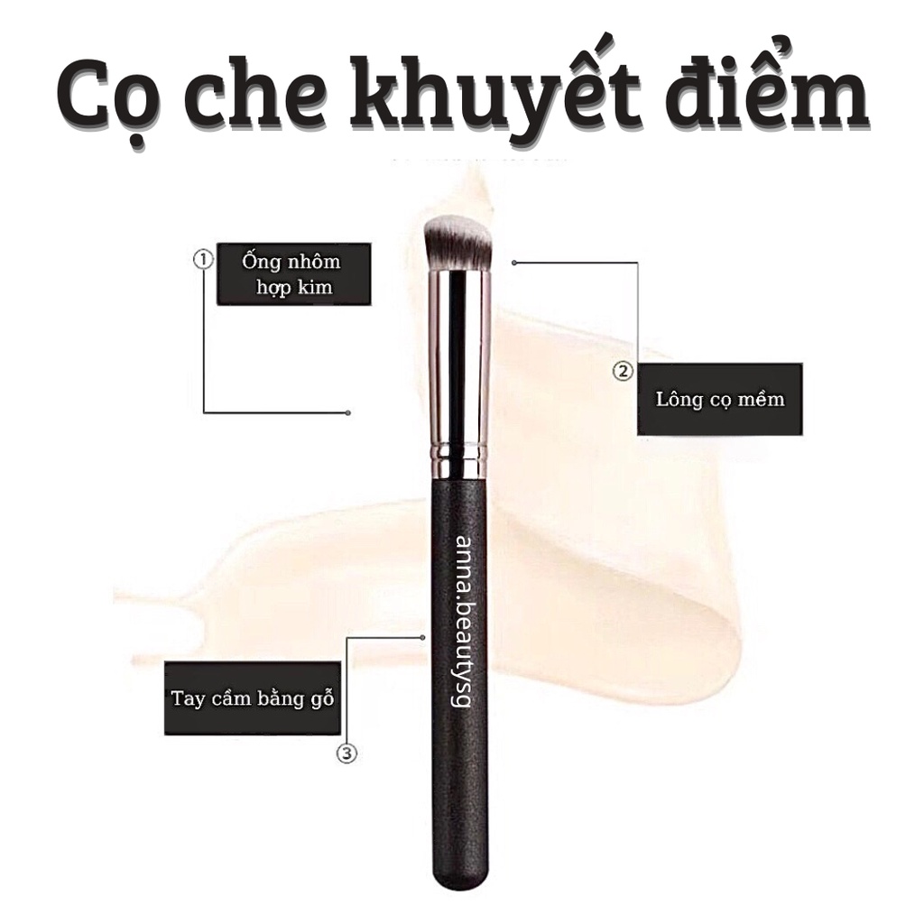 Cọ che khuyết điểm lông mềm mịn dễ tán đa năng
