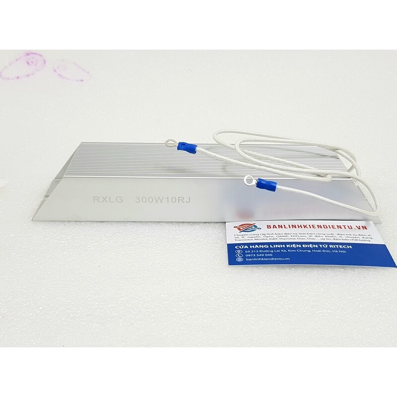 Điện trở công suất, điện trở xả RXLG 300W10RJ ( 300W 10RJ ) 215x60x30mm