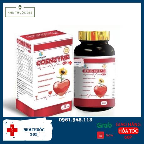 Viên Uống Coenzyme Q10 - Hỗ trợ chức năng cho hệ tim mạch, làm giảm nguy cơ tai biến tim mạch (Hộp 30 viên)