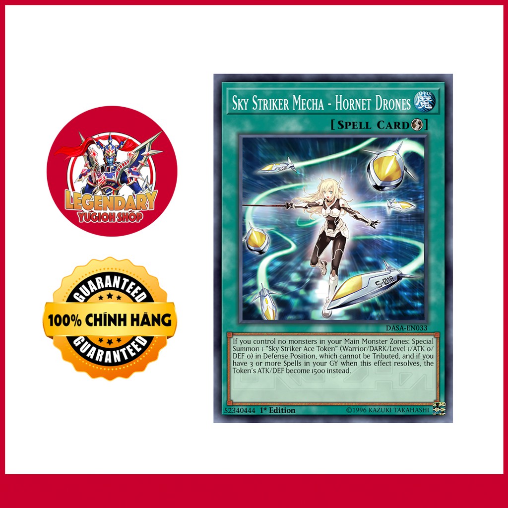 [EN-JP]Thẻ Bài Yugioh Chính Hãng] Sky Striker Mecha - Hornet Drones