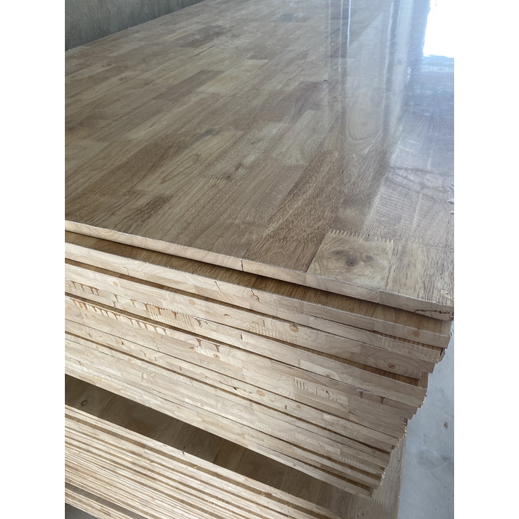 Tấm Gỗ ghép cao su 15mm 17mm 18mm 1m2x2m4 giá rẻ tại hcm