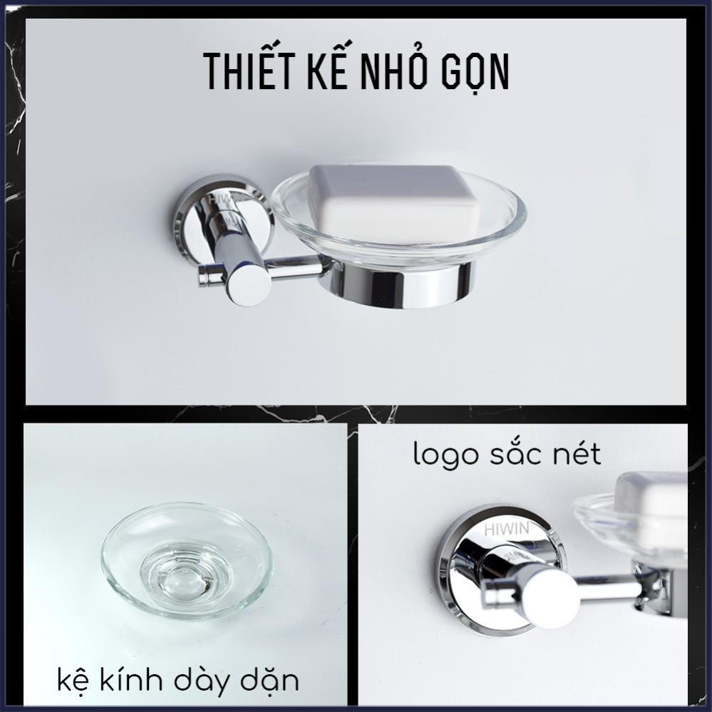 Kệ đựng xà bông xà phòng nhà tắm inox 304 mặt gương HIWIN Y-533