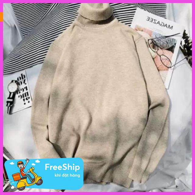 ÁO CỔ LỌ BASIC UNISEX phong cách trẻ trung,năng động, style korea,chất liệu cao cấp,100% chuẩn xịn