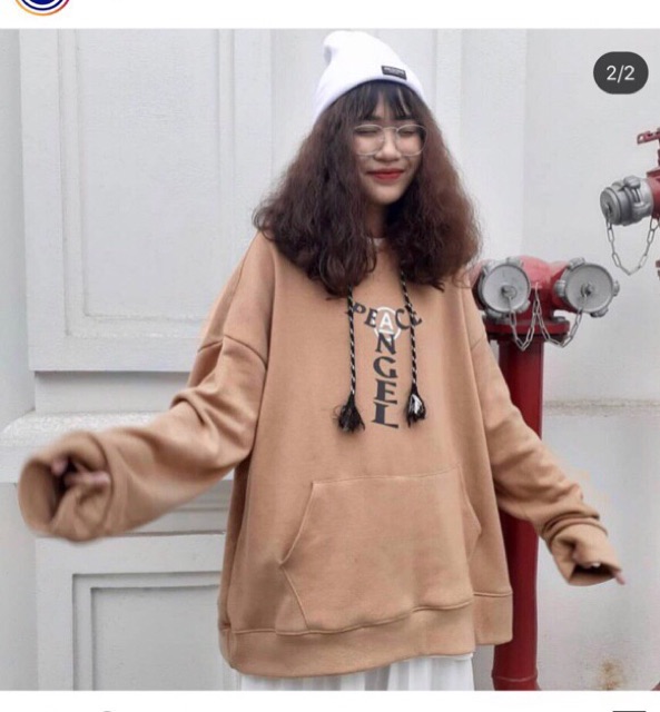 <>Áo Hoddie Nỉ Angel-Land | BigBuy360 - bigbuy360.vn