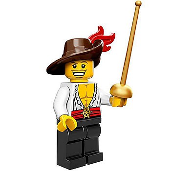 Lego Minifigures - Swashbuckler (Series 12) - Used