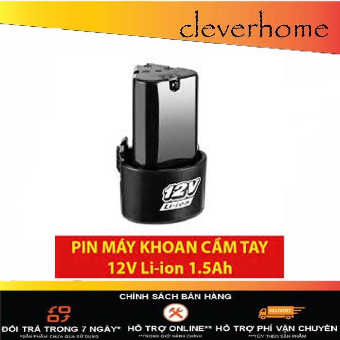 [hot] Pin Máy Khoan Cầm Tay 12 V Li-ion 1500mAh