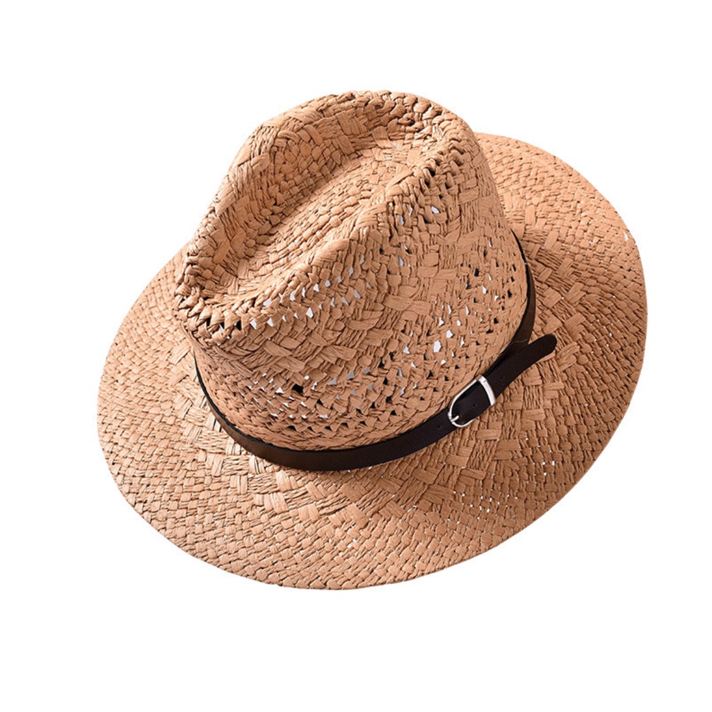 Mũ Phớt Fedora Nam Nữ Vành Rộng Mugout MC13 - Nón Phớt Đi Biến Vintage Chất Liệu Cói | Mũ Chất HCM