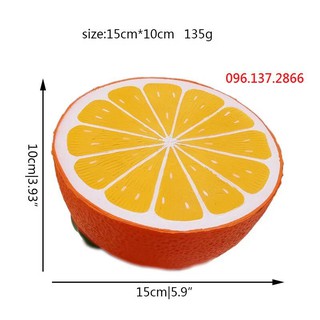 SQUISHY 1/2 QUẢ CAM CỰC ĐẠI KHỔNG LỒ  (squishykhonglo6868)