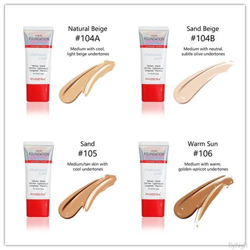Phoera Foundation Cream 12 Colors Long Lasting | BigBuy360 - bigbuy360.vn