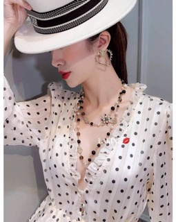 Váy maxi chấm bi hàng loại đẹp