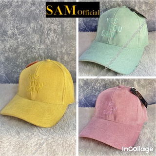 Mũ Lưỡi Trai Yes You Can Nam Nữ👒Sam Official 👒Freeship extra👒 Free size👒 Nón Đẹp Xưởng VN SX xanh mint, hồng, vàng
