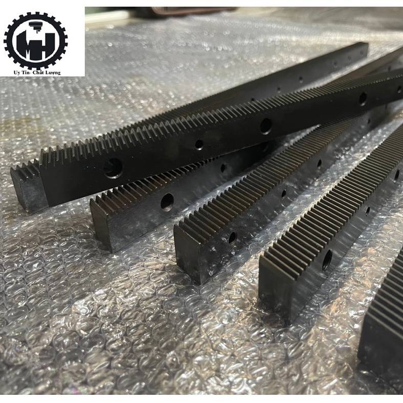 Thanh răng chéo 1.25m 22x25x671 Đã tôi mài  mặt răng