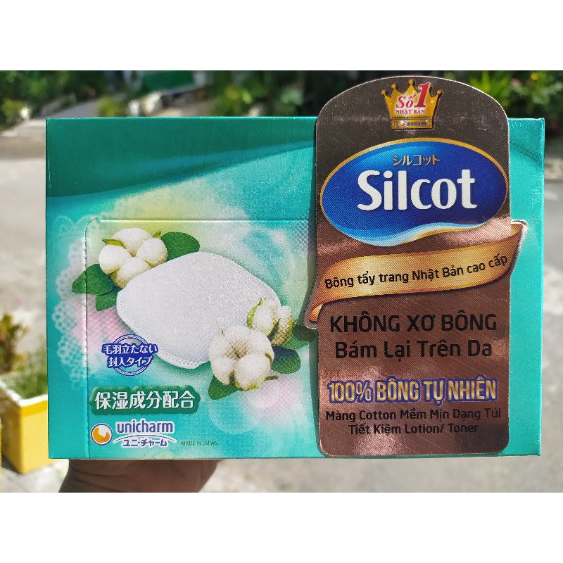 Bông tẩy trang Silcot 82/66/40 miếng/hộp