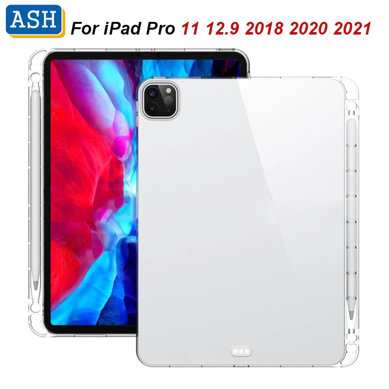 Ốp lưng nhựa dẻo chống sốc thích hợp cho Ipad Pro 11 2021 12.9 2020 Air 4 3 2 1 10.2 8th 7th