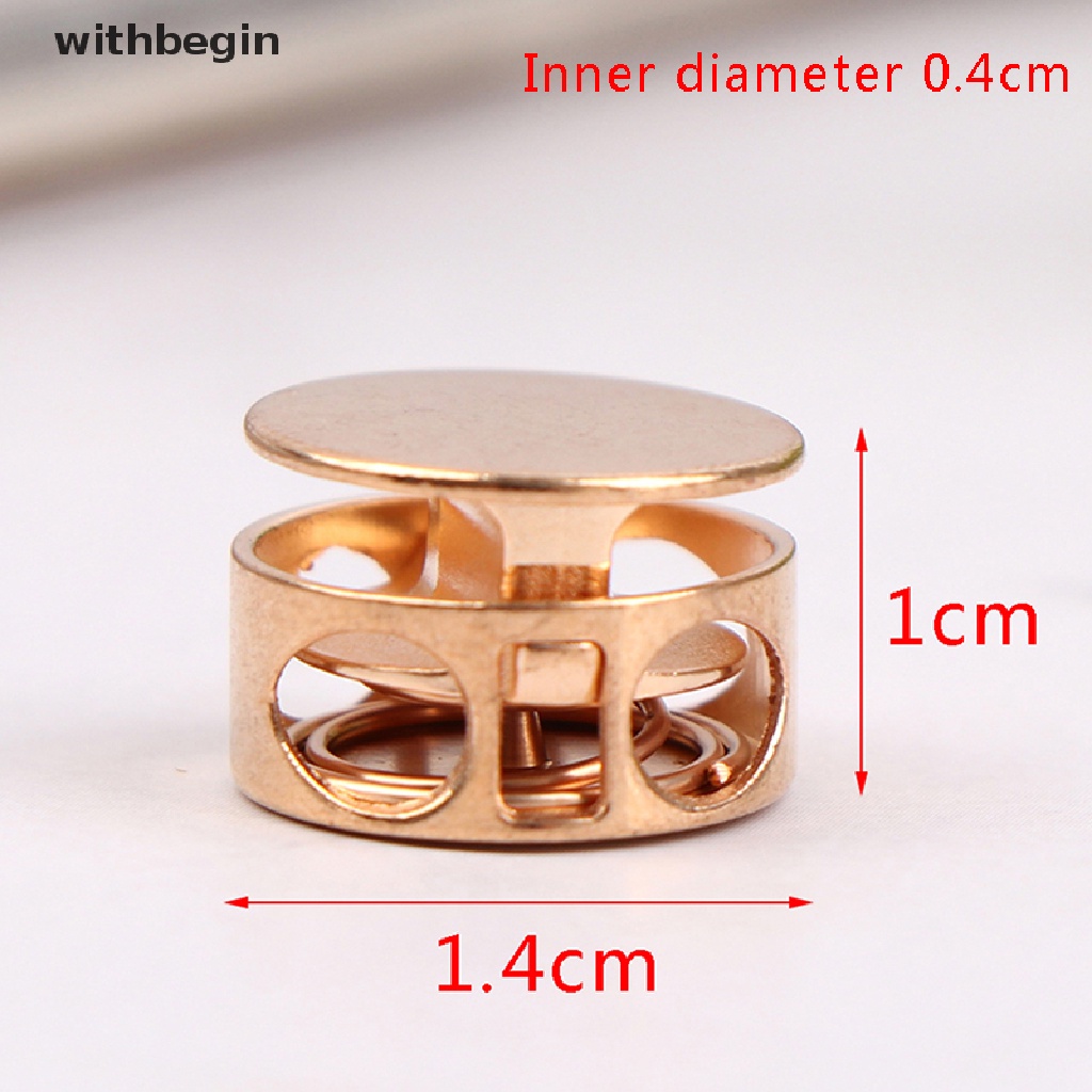 Set 10 Khóa Dây Rút 2 Lỗ Diy Tiện Dụng
