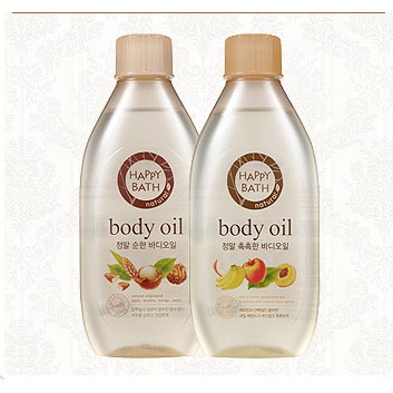 Dẩu dưỡng thể Hàn Quốc Happy Bath Body Oil 250ml | BigBuy360 - bigbuy360.vn
