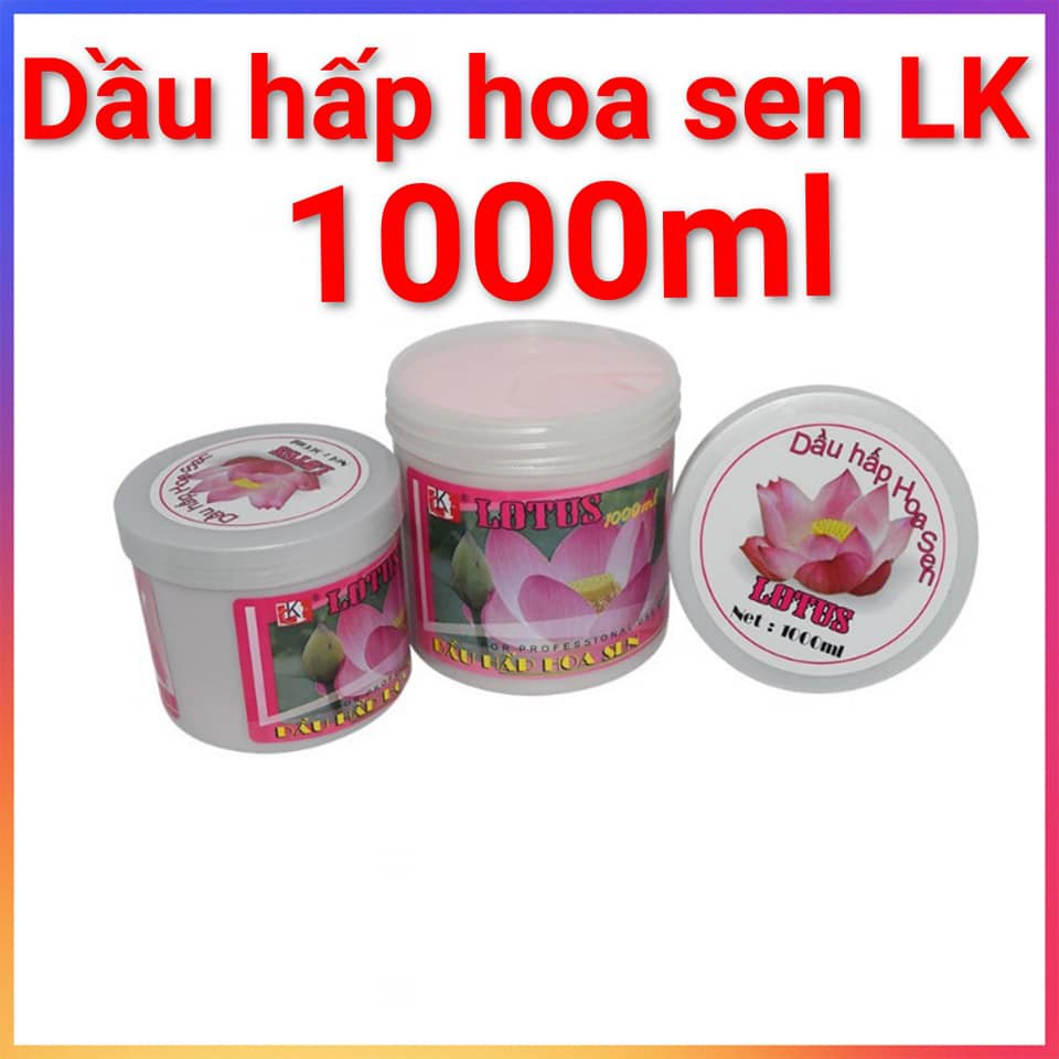 Dầu hấp dưỡng tóc Hoa Sen 1000ml