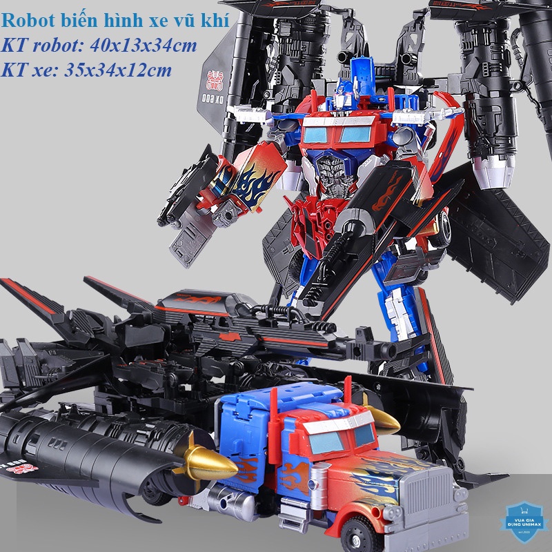 Robot Biến Hình Xe Vũ Khí TRANSFORMER OP 5533 – Hình Tượng Oto Chiến Đấu Optimus Prime